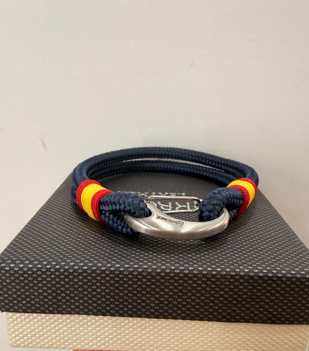Pulsera náutica azul