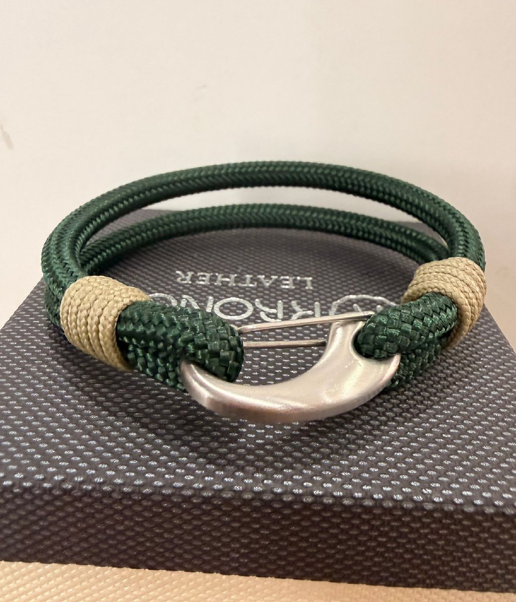 Pulsera nautica verde