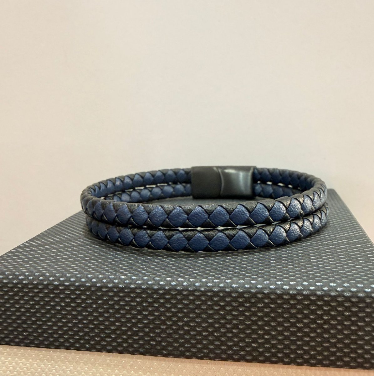 Pulsera piel doble