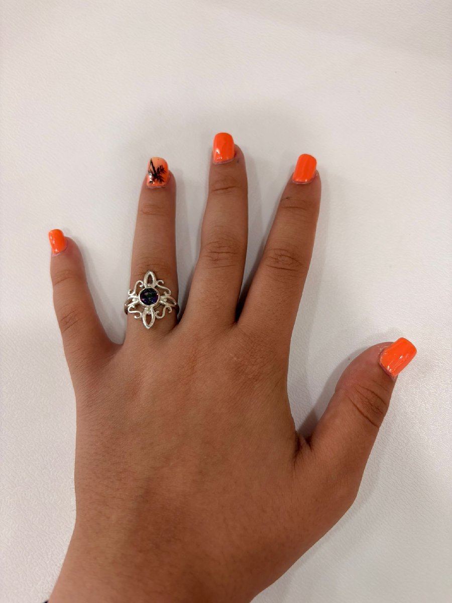 Anillo amatista