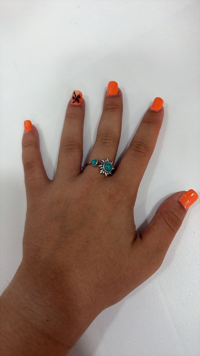 Anillo turquesa