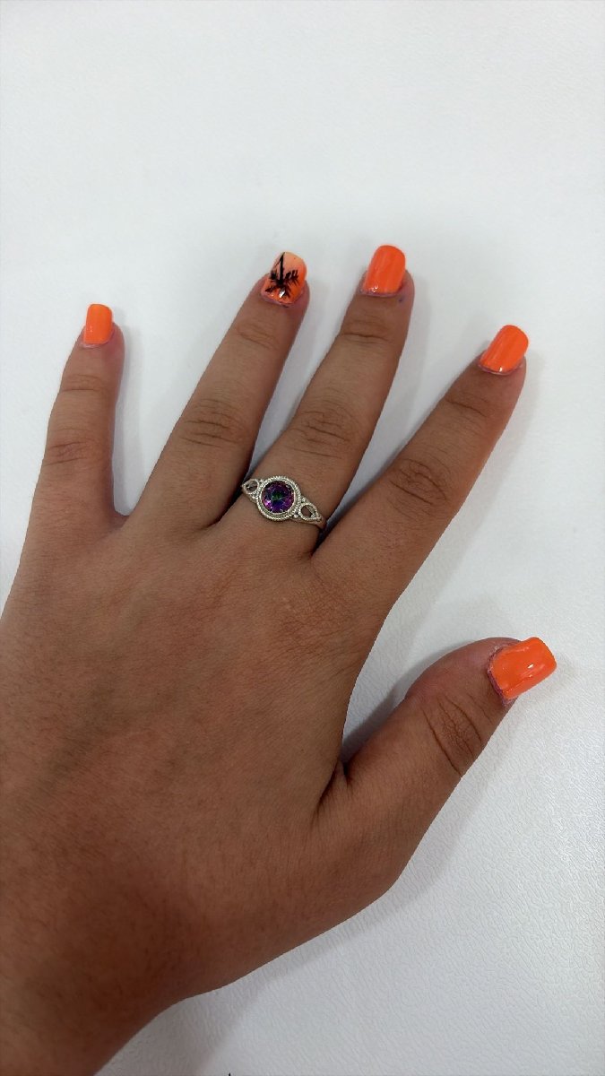 Anillo cuarzo místico