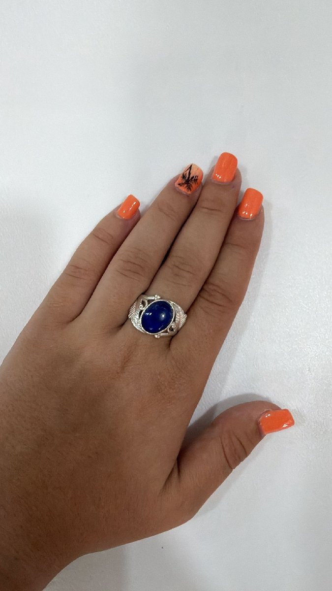 Anillo lapizlazuli