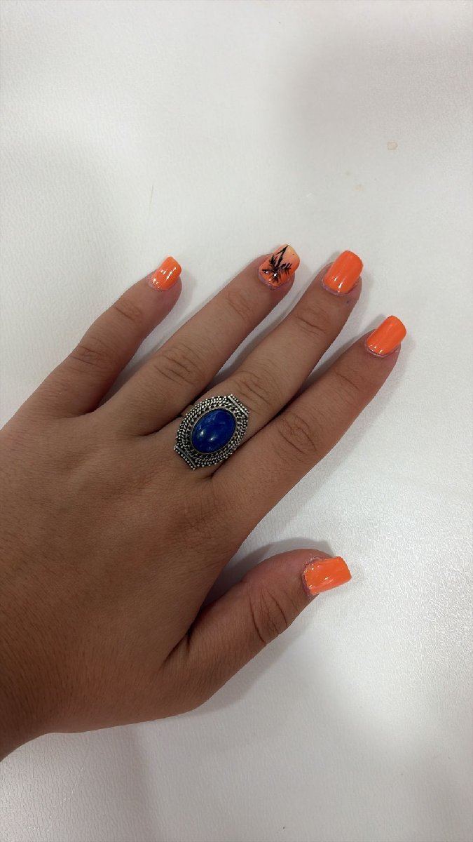 Anillo lapizlazuli