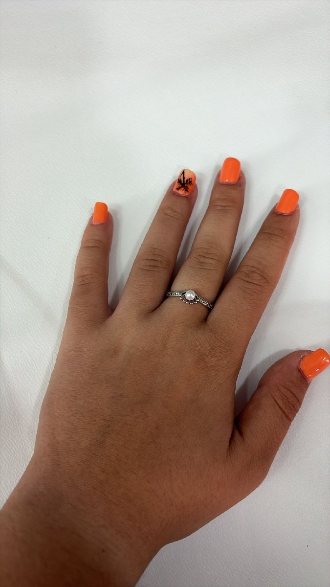 Anillo perla