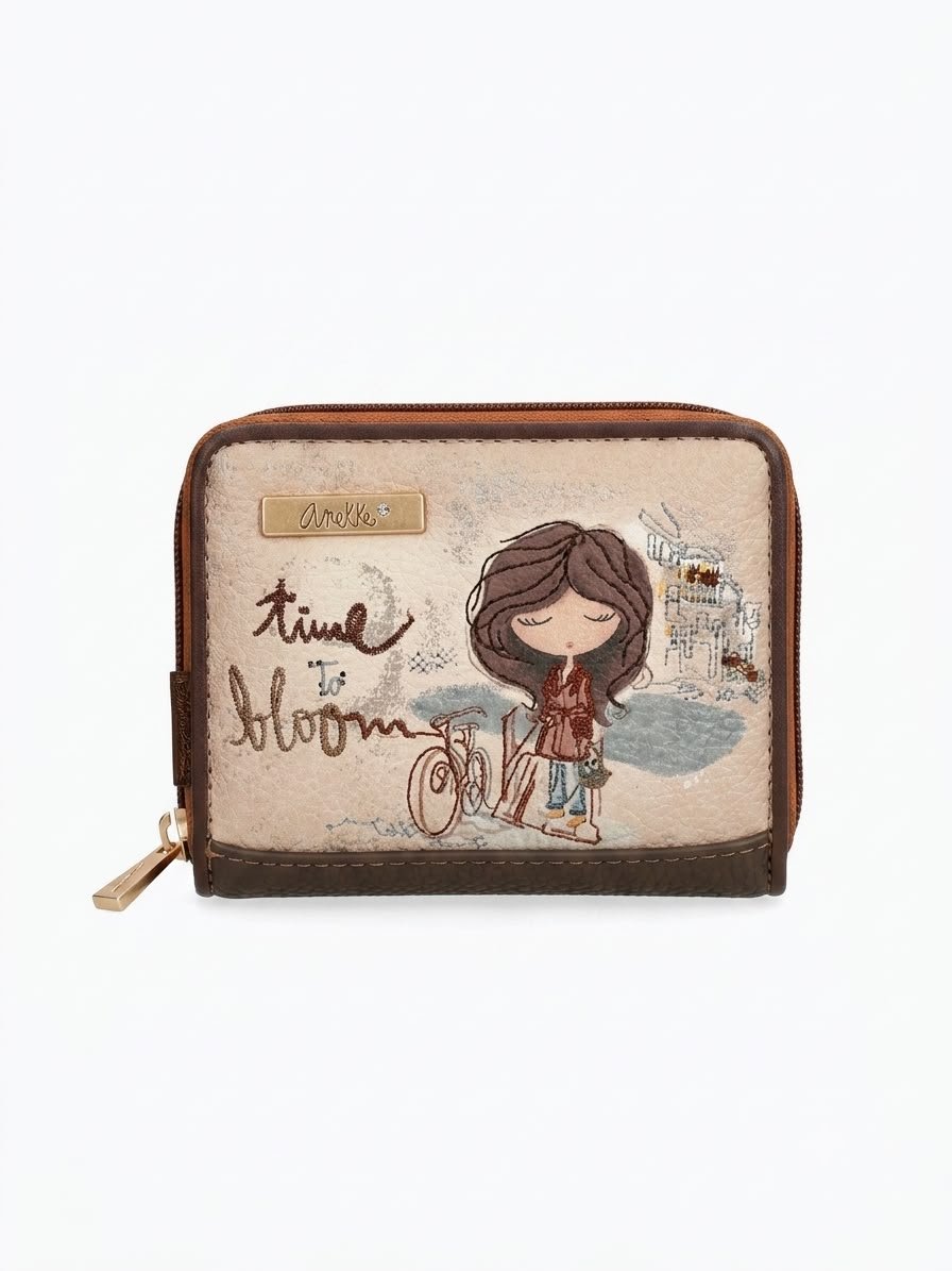 Billetero pequeño tulip Multicolor Anekke