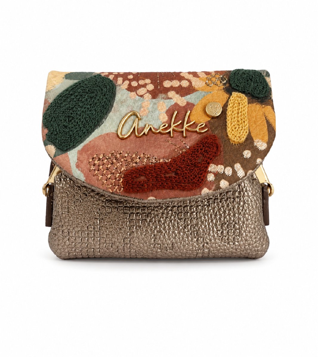 Monedero con solapa blossom Multicolor Anekke